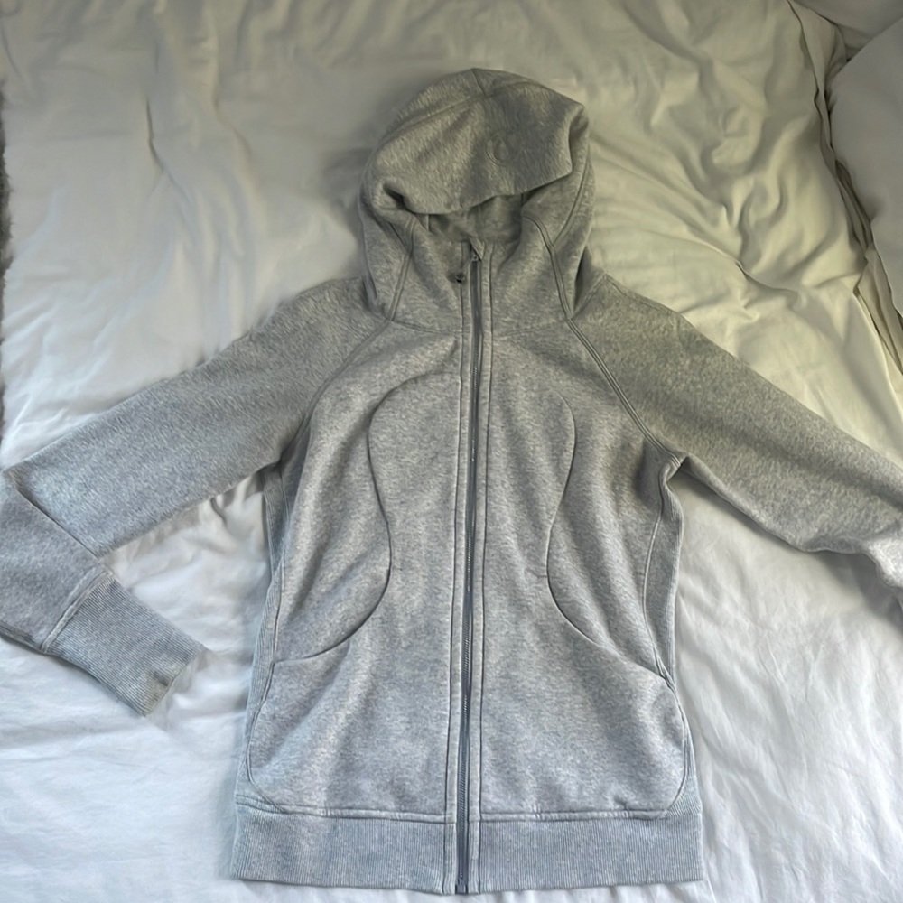 Scuba Full-Zip Hoodie Lululemon Grey - Picture 2 of 4